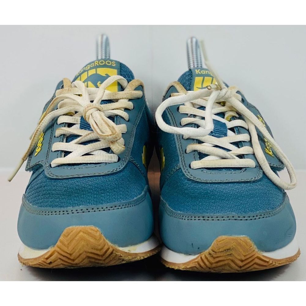 KangaROOS Aussie Summer Women’s Blue Low Casual Zip Pocket Sneakers Sz 7
